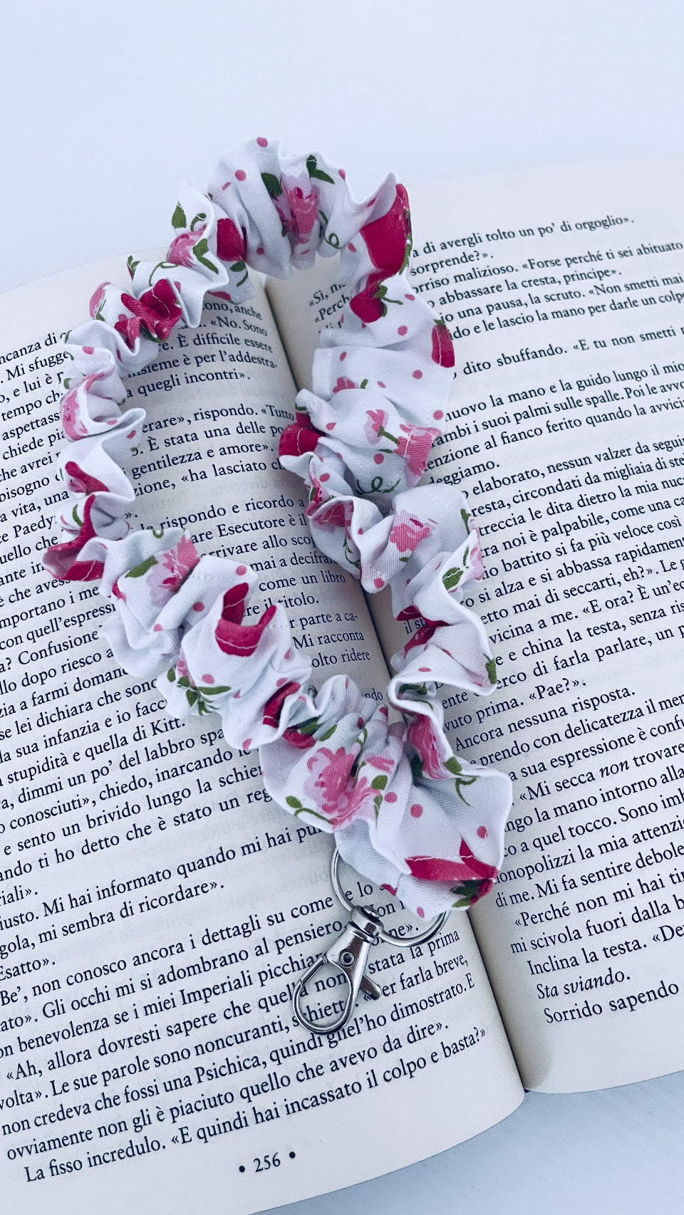 Porta badge / porta cellulare da collo fragoline rosa 🌸🍓- pronta consegna