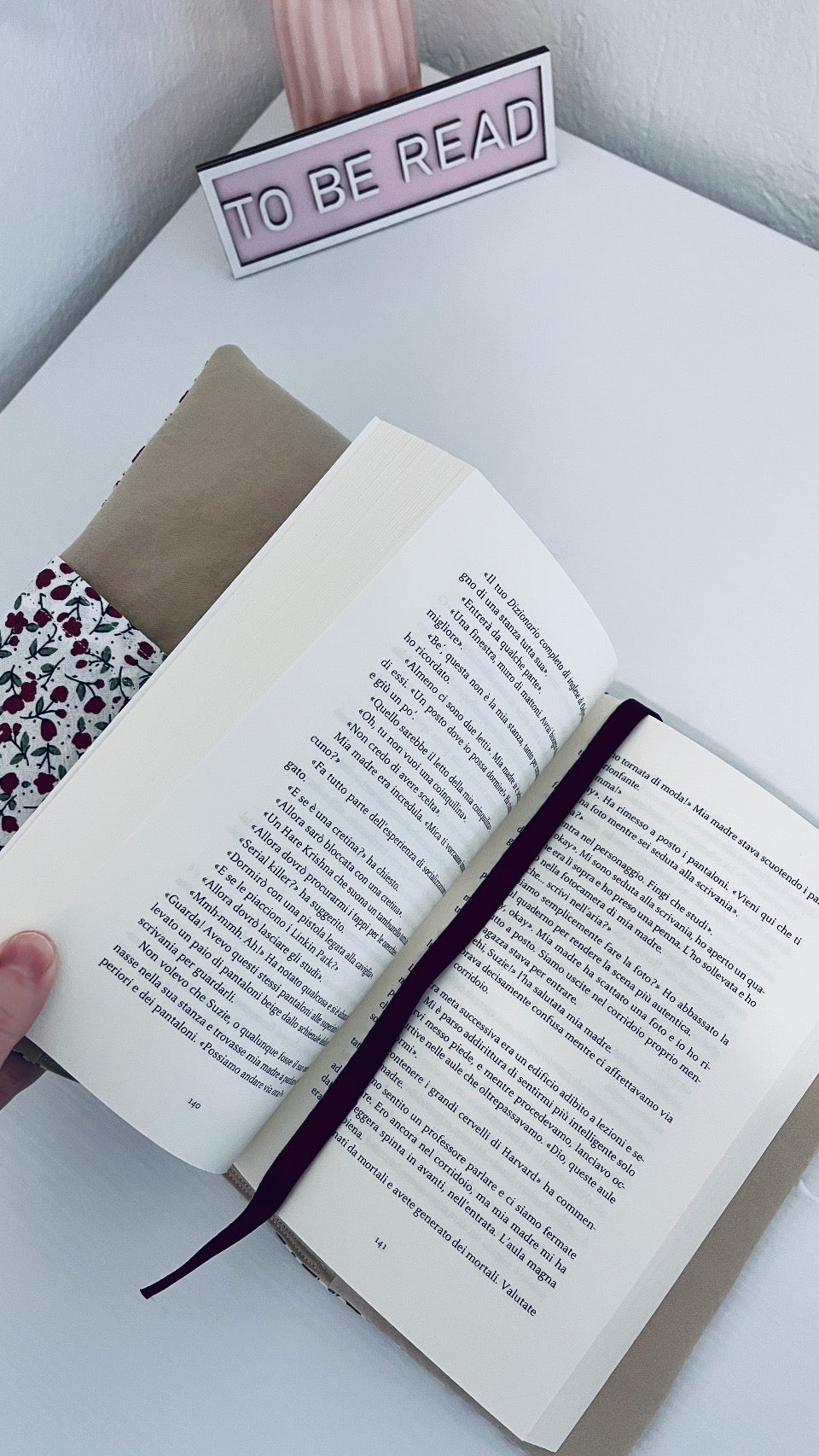 Burgundy flowers book set - pronta consegna