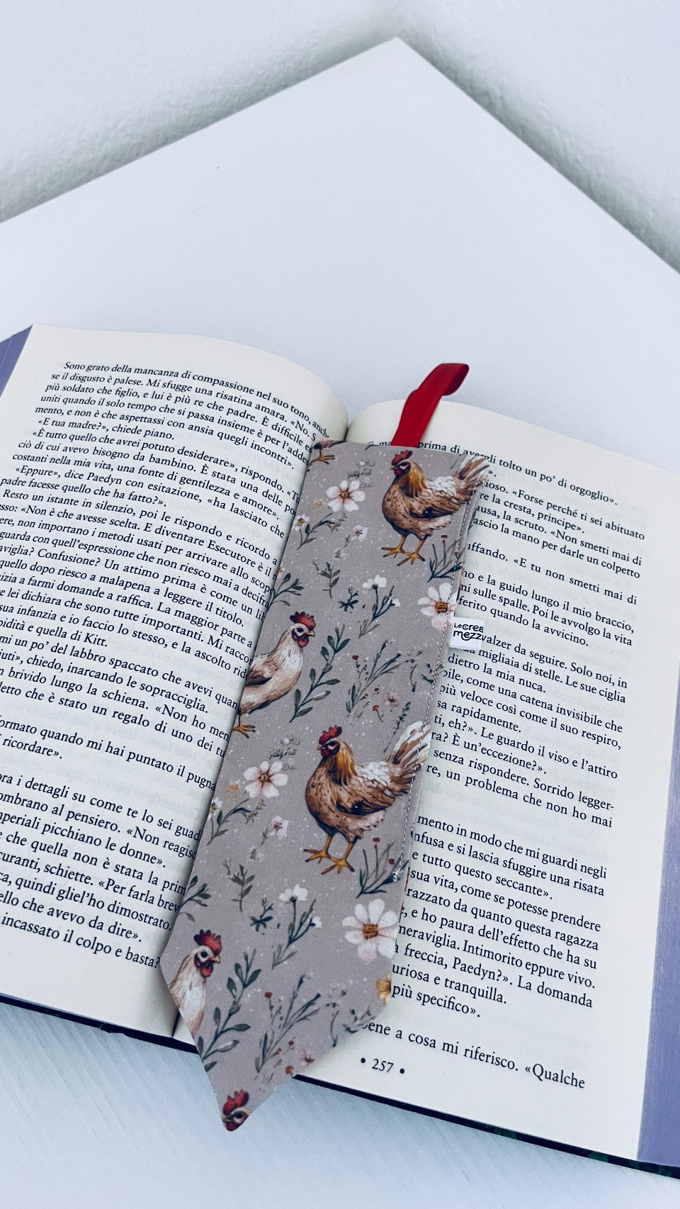 Segnalibro galline - pronta consegna