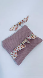 Mini pouch floreale - pronta consegna