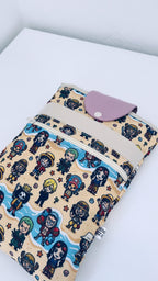 Booksleeve doppia tasca astuccio ciurma 🌊🫧🌺 - pronta consegna