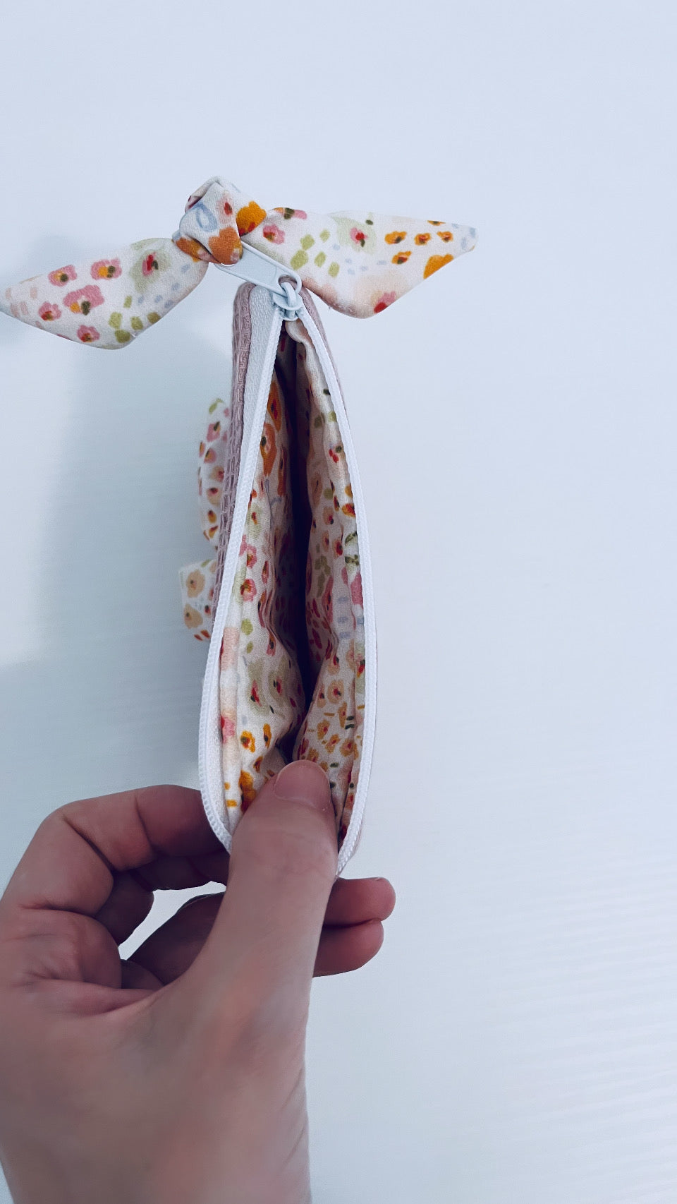 Mini pouch floreale - pronta consegna