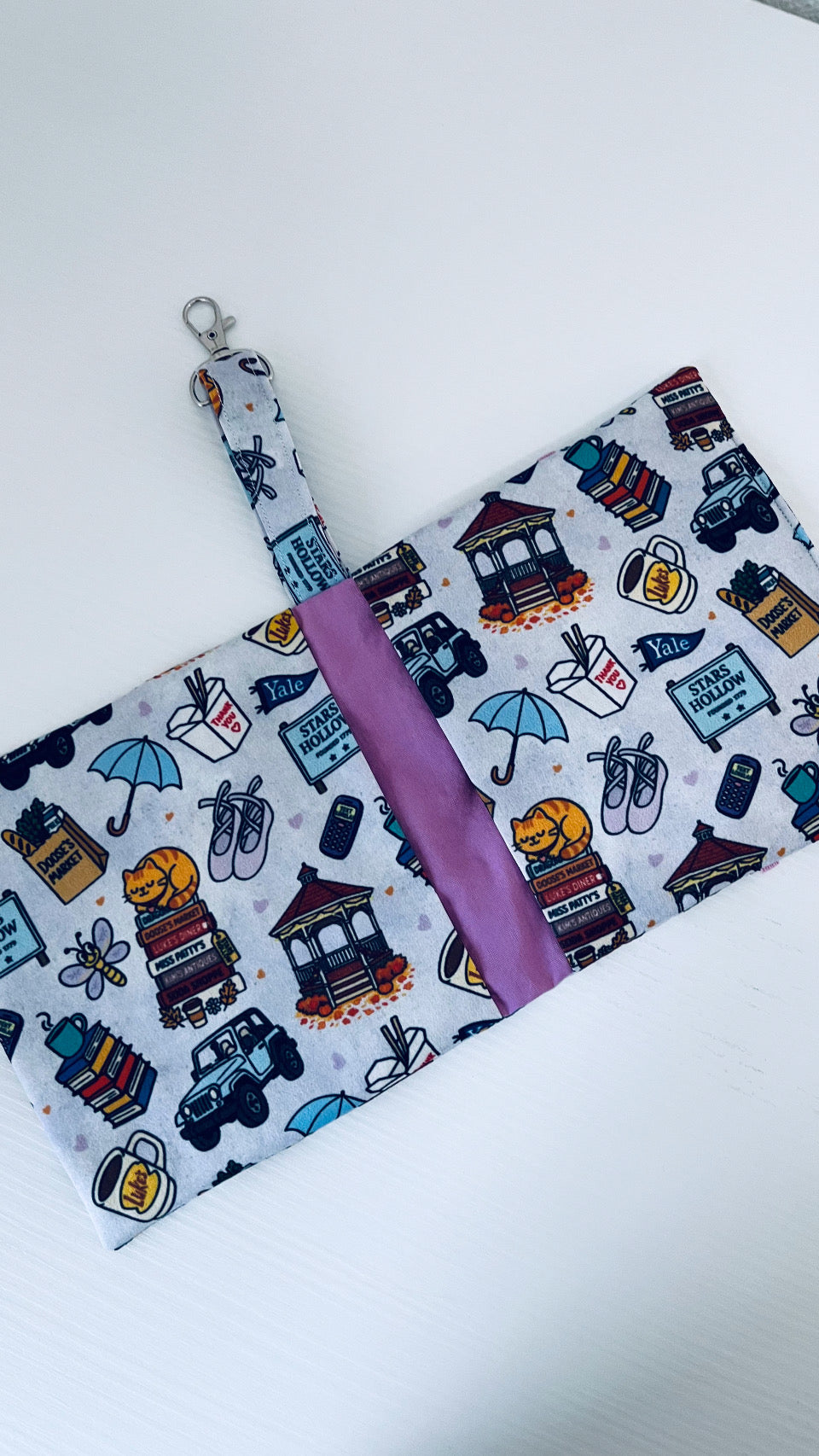 Valigietta intima pocket Gilmore Viola - pronta consegna