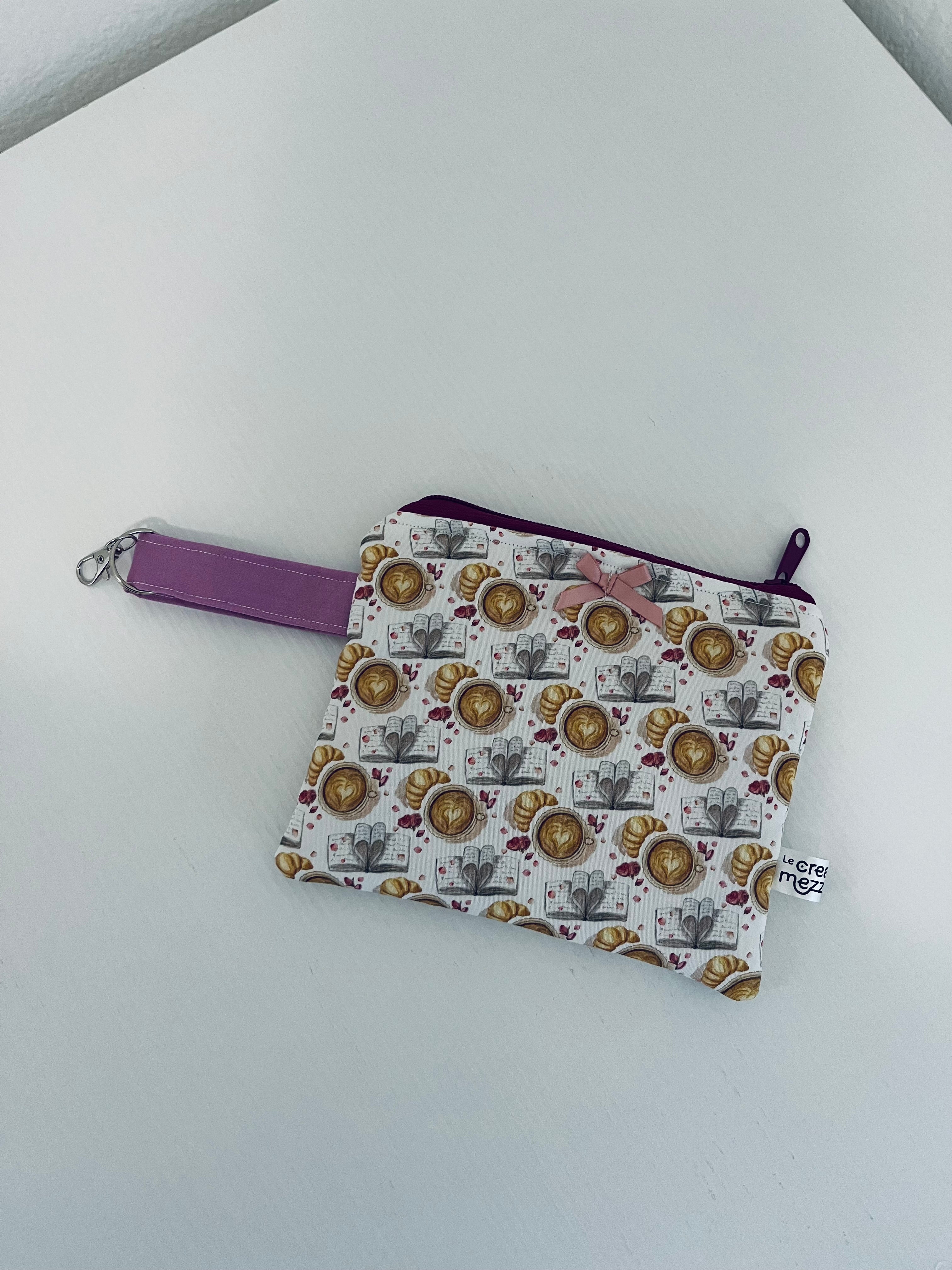 Mini flat portachiavi caffè libri - pronta consegna