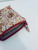 Booksleeve zip medium leprotto  🧡🍂🤎🐇 - pronta consegna