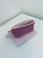 Pen cases triangolare rosa antico - pronta consegna