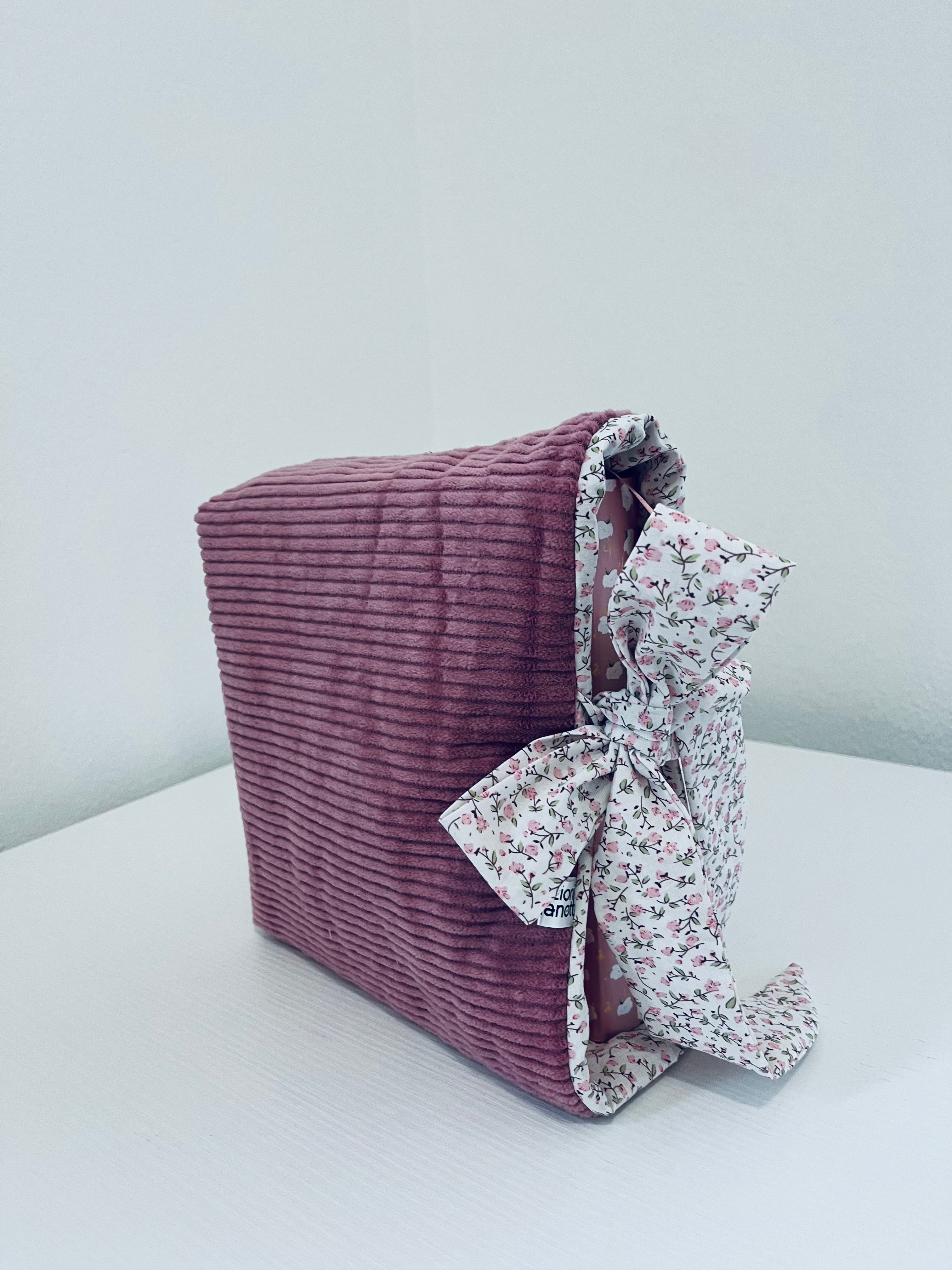 Book cover rosa antico - pronta consegna