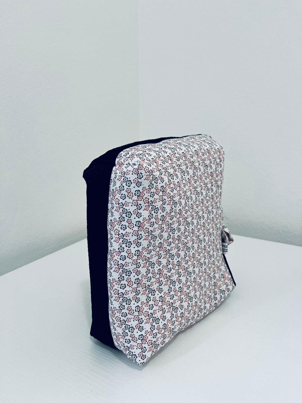 Book cover velluto a costine e fiorellini - pronta consegna