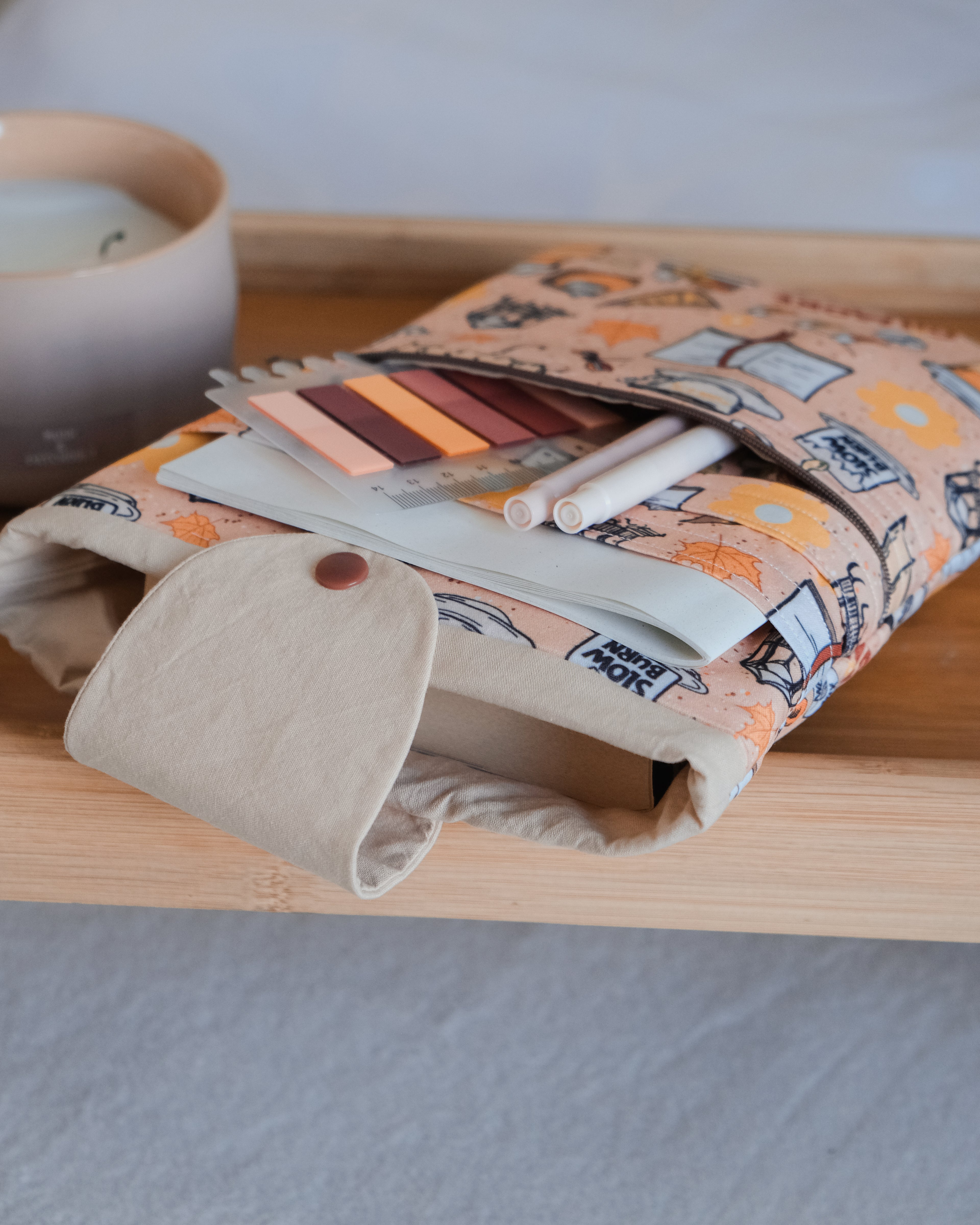 Booksleeves doppia tasca astuccio / Organizer